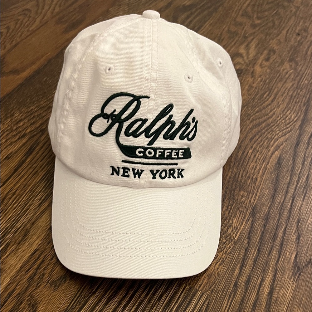 Polo by Ralph Lauren Ralph’d Coffee White Cap with adjustable strap OS